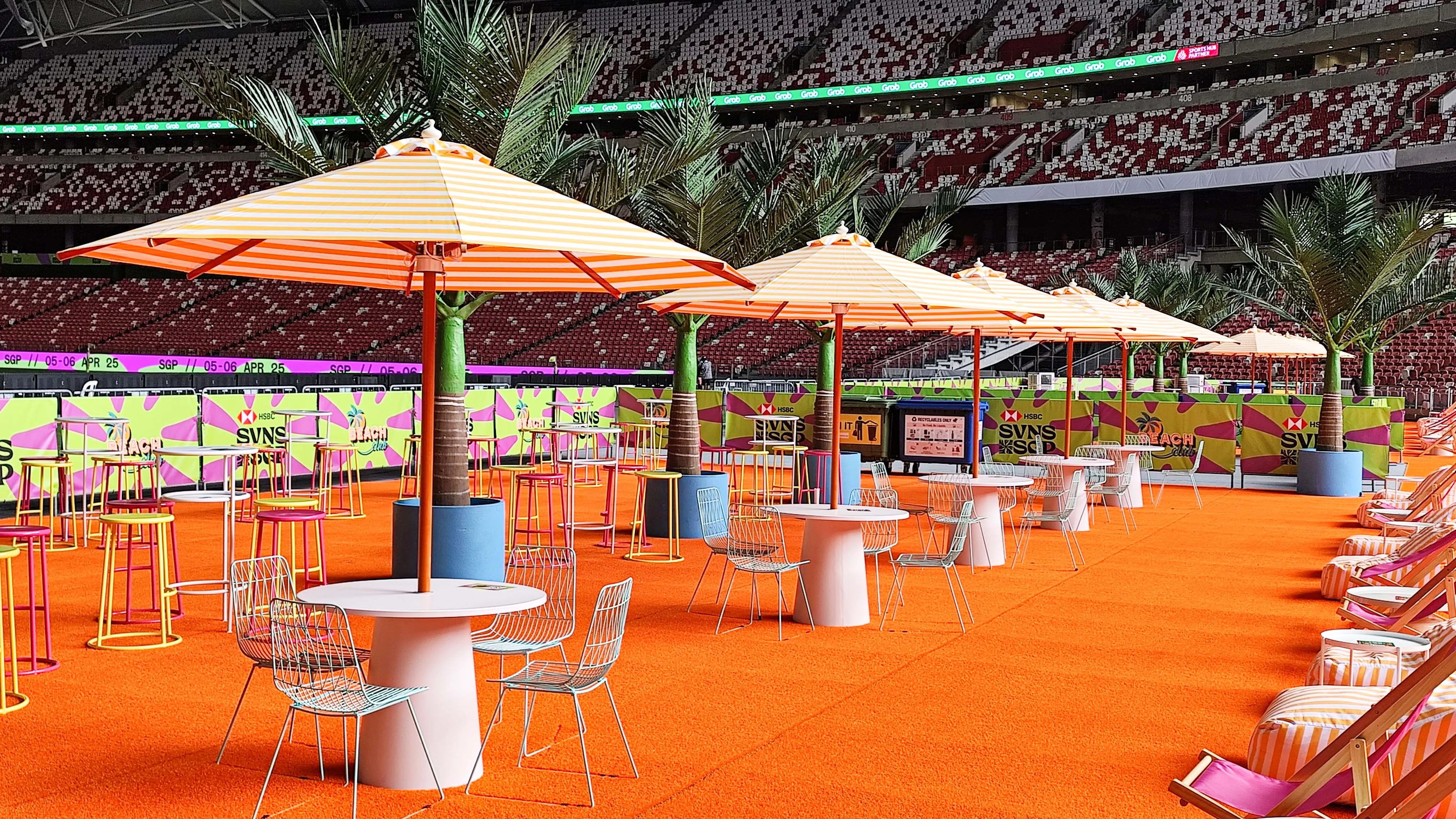 HSBC SVNS Singapore 2025 fan experience